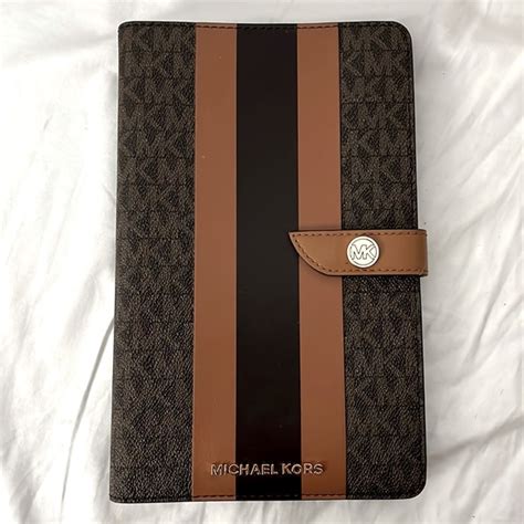 michael kors planner organizer|Michael Kors logo notebook.